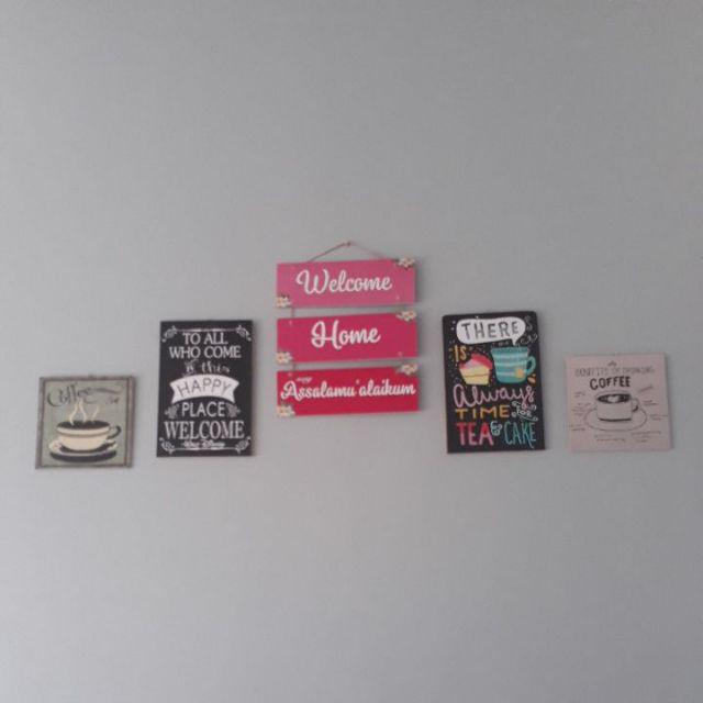 Hiasan Dinding Poster Kayu Al-204