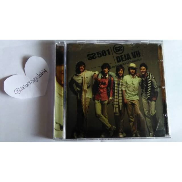 [Pre-Loved] SS501 de Javu Album