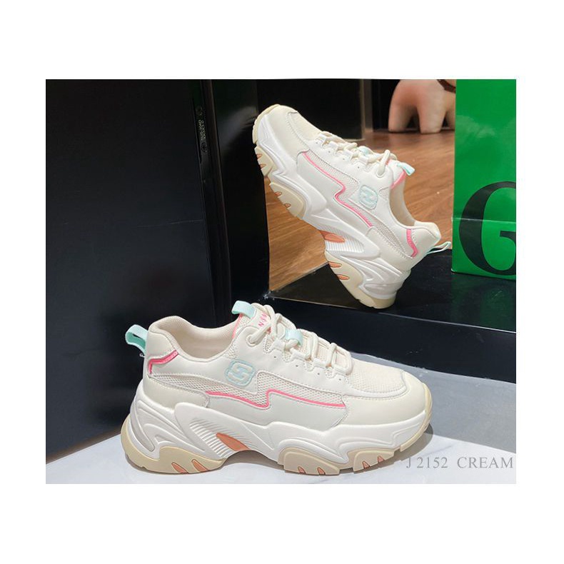 SEPATU WANITA SNEAKER ALA FASHION KOREA QOMAR 2152