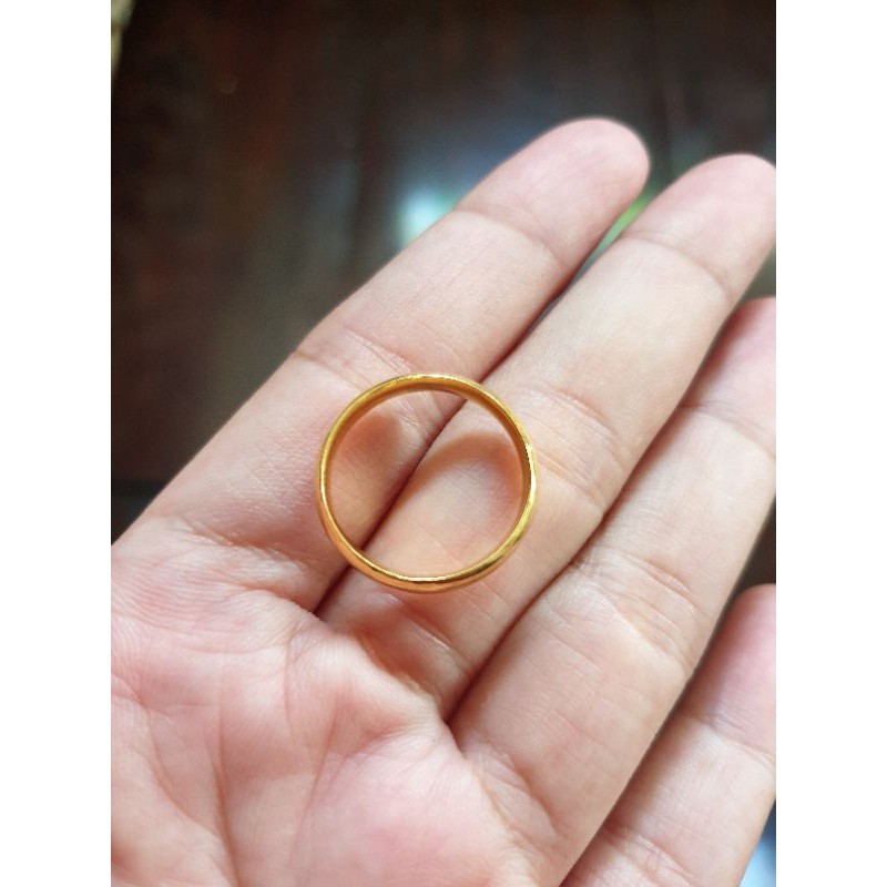 cincin emas kadar 875, berat 1 gram