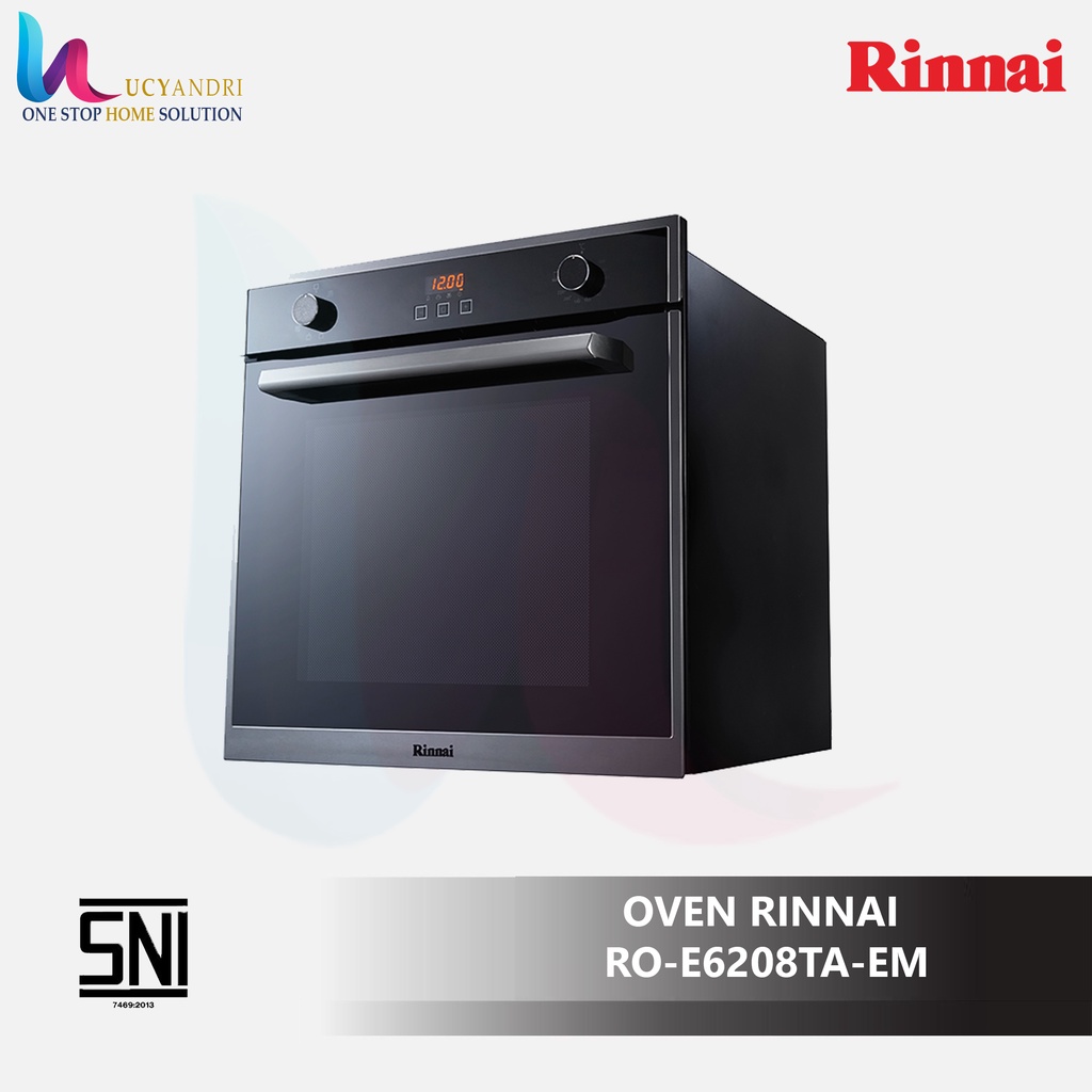 OVEN RINNAI Garansi Resmi RO-E6208TA-EM / RO E6208TA EM / ROE6208TAE