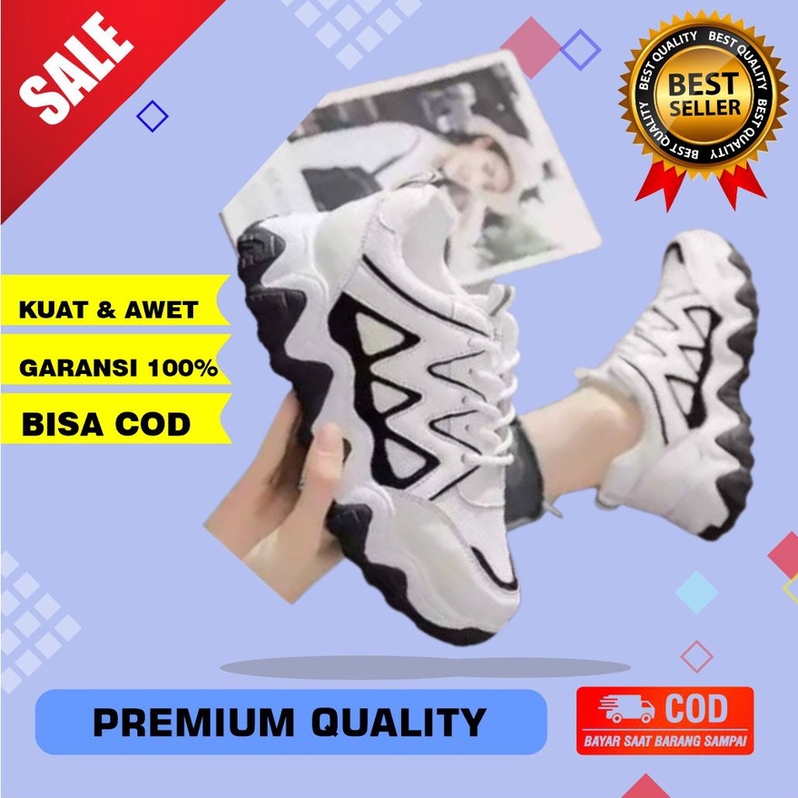 DISKON COD SEPATU SNEKER CEWE SPATU CEWEK SEPATU OLAH RAGA WANITA SPATU WANITA KEKINIAN MURAH TERBAR