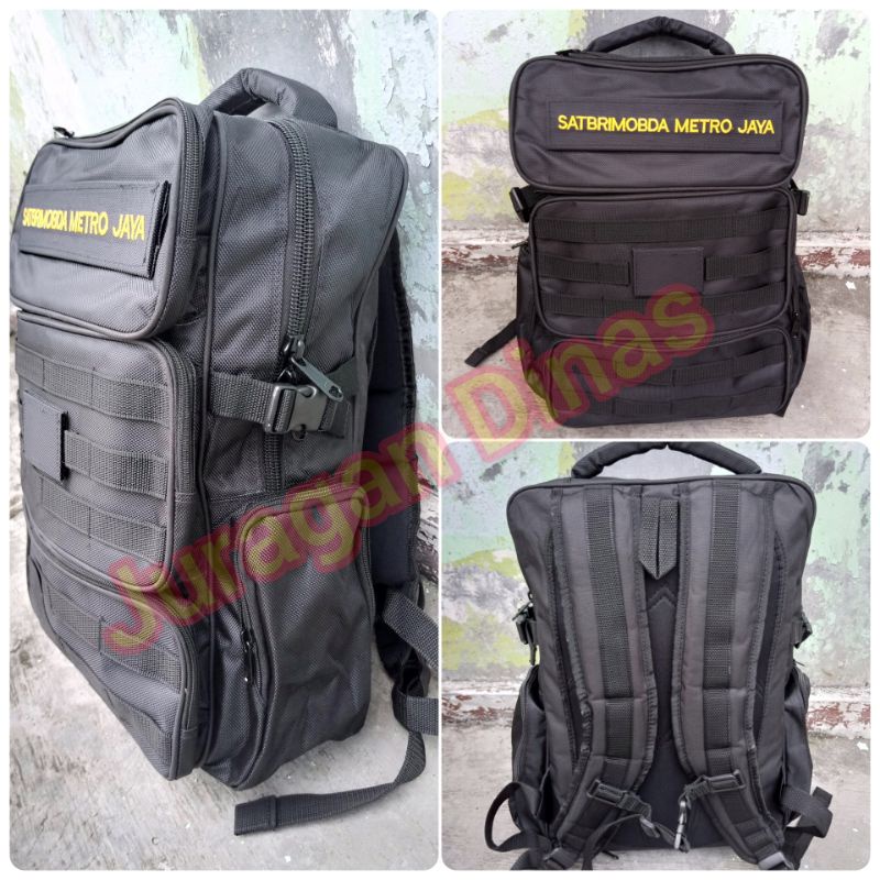 RANSEL BKO HITAM BRIMOB JATAH POLRI ORIGINAL