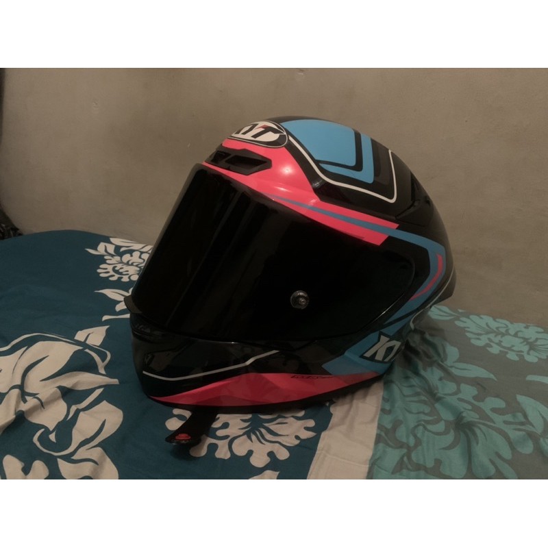 KYT TT COURSE OVERTECH BLACK PINK