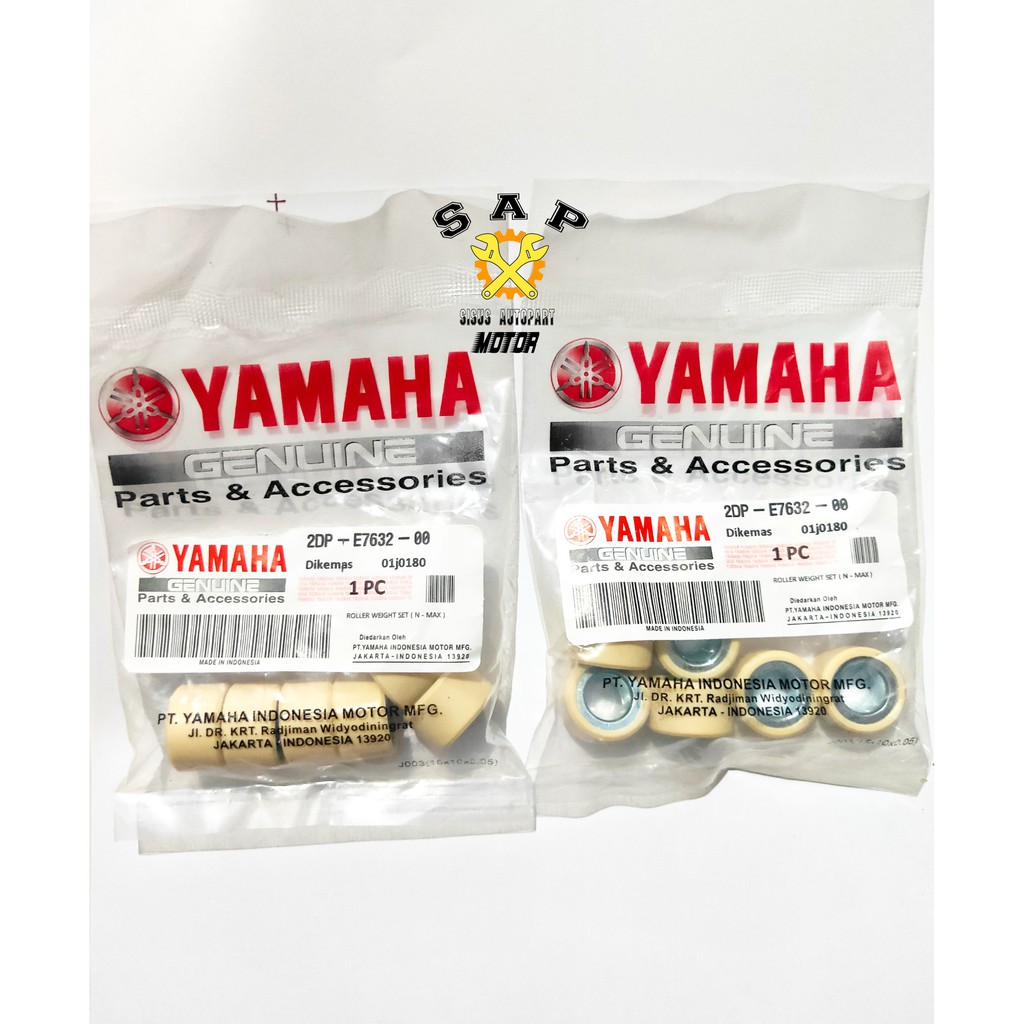 Roller NMAX / Roller Set Nmax 150 / Roller Yamaha NMAX 2DP