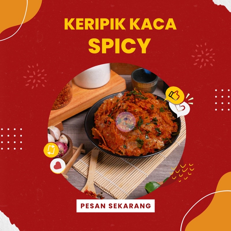 

KERIPIK KACA PEDAS 100gram, 250gram, 500gram dan 1kg