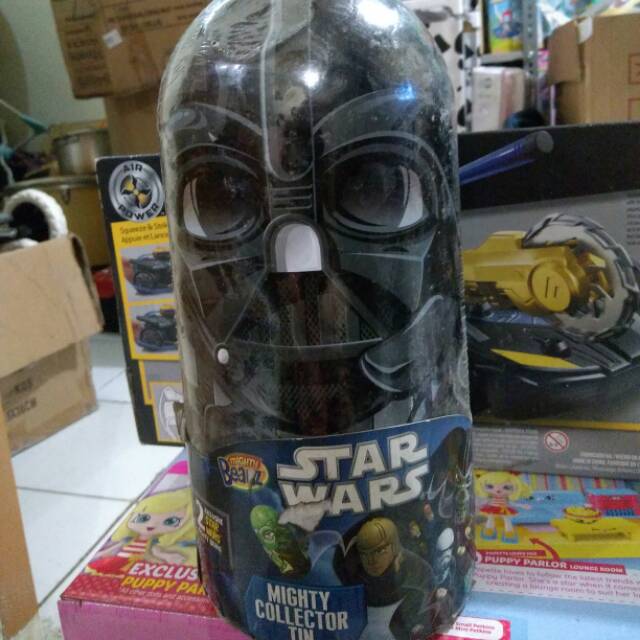 Mainan mighty beanz star wars case