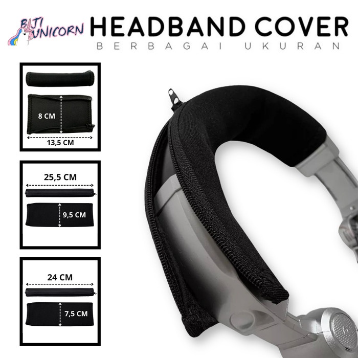 Headphone Headband Cover Pelindung Kepala Penutup Headpad Headset