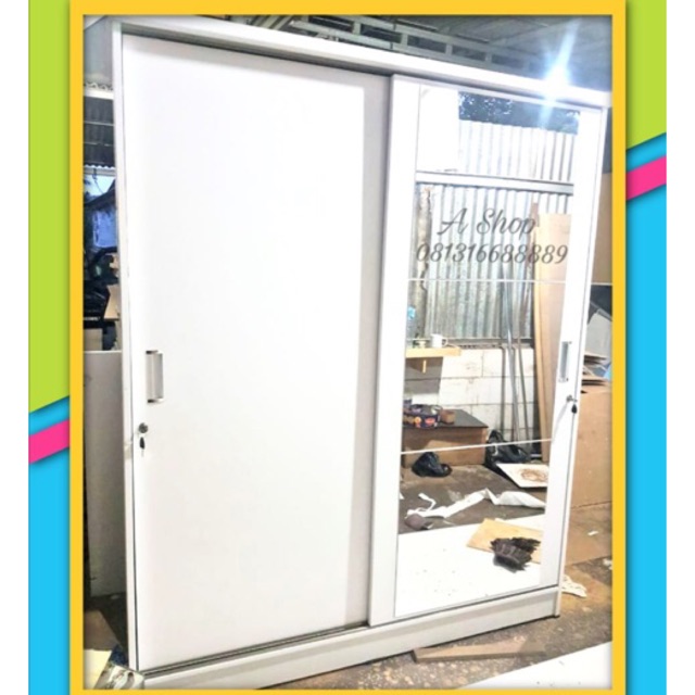 Almari Baju Sliding Door - malayharmo