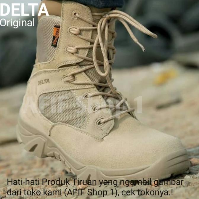 Sepatu Delta Import 8" Original / Sepatu Delta Cordura Tactical Boots