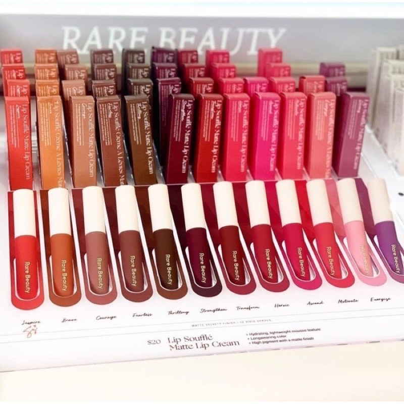 RARE BEAUTY Lip Souffle Matte Cream