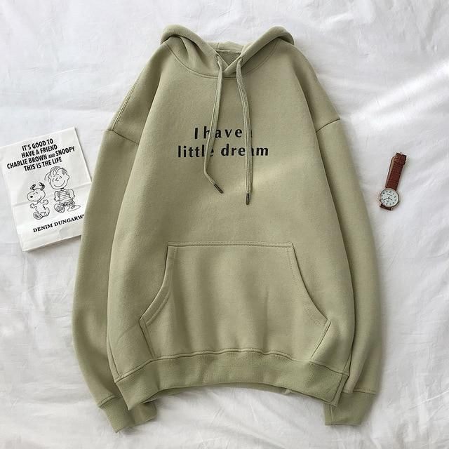  HOODIE JUMPER I HAVE A LITTLE DREAM SIZE M-XXL UNISEX COTTON FLEECE / JAKET SWEATER PRIA DAN WANITA HOODIE JUMPER CEWEK&COWOK BY LAPAK SWEATER HOODIE OUTERWEAR OBLONG PAKAIAN ATASAN JUMPER HOODIE OOTD TRENDING HOODIE POLOS-7