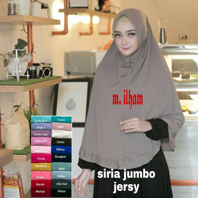 Kerudung Syiria jumbo ORI M.ILHAM