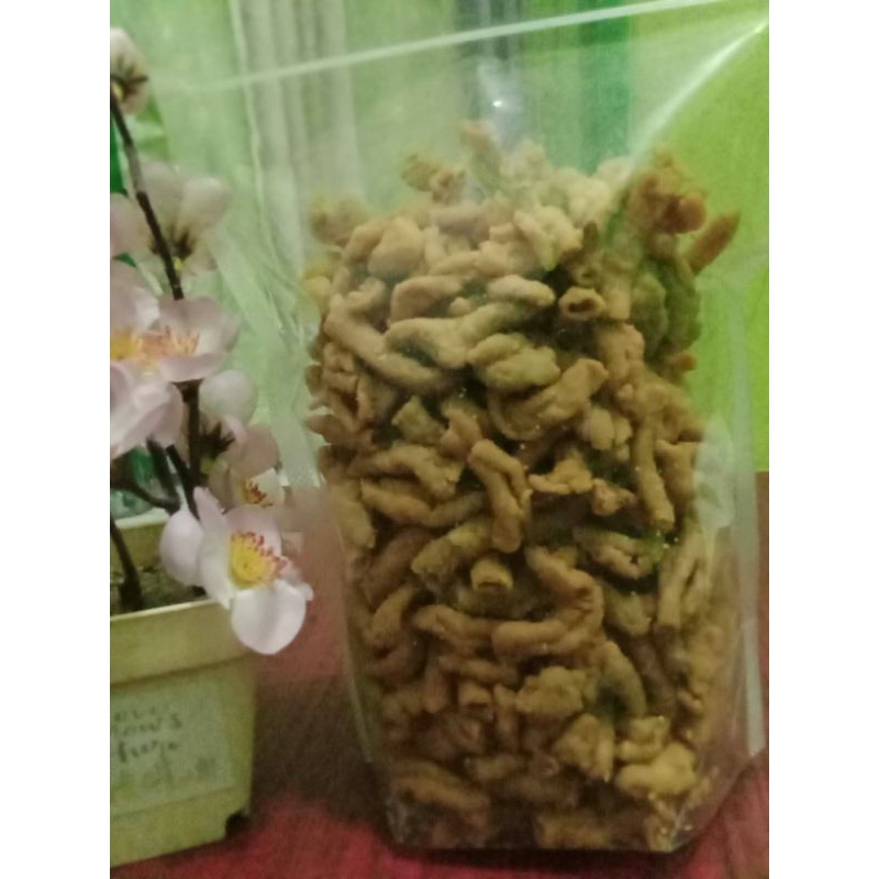 

Keripik usus ayam 200gr renyah gurih enak