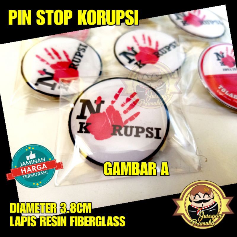 PIN STOP KORUPSI