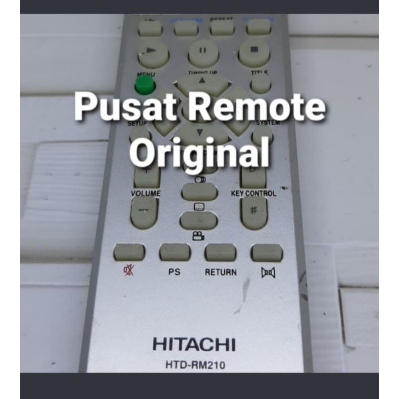 REMOTE REMOT HOME TEATER HITACHI HTR-RM210 ORIGINAL ASLI