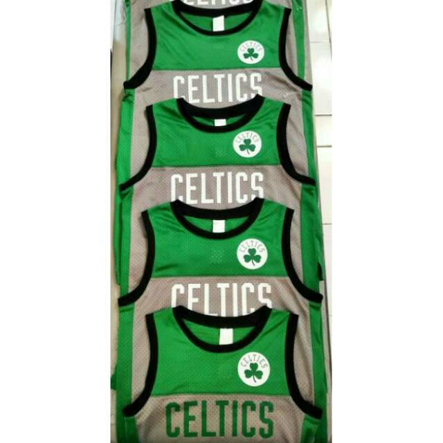 KAOS BASKET JERSEY CELTIC NBA UNTUK ANAK REMAJA