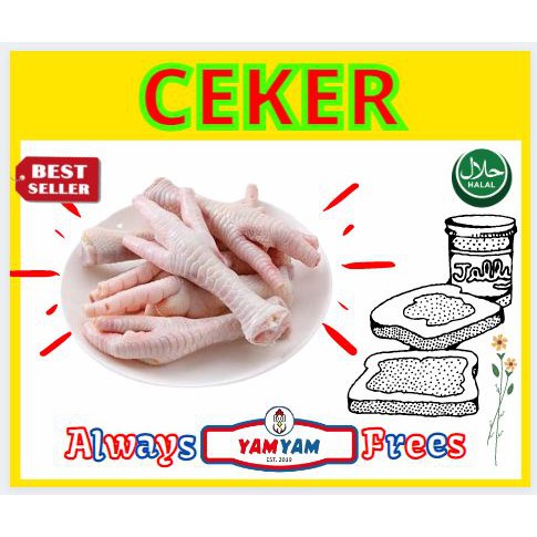 

FRESH CHICKEN Chicken FEET 500gr 500 gr 500gram 500 gram 1 kg Pitek Hayam Ayam Panggang Bakar