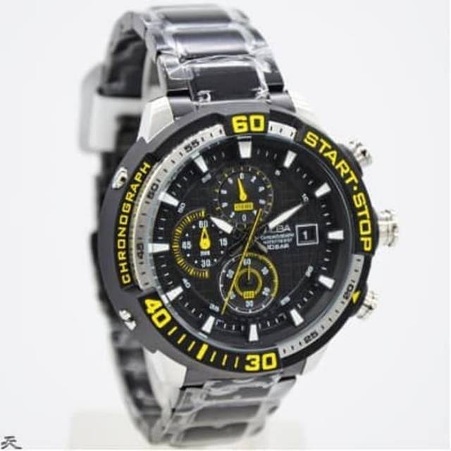 Jam Tangan Pria Alba AM3105X1 Rantai Hitam Original Murah