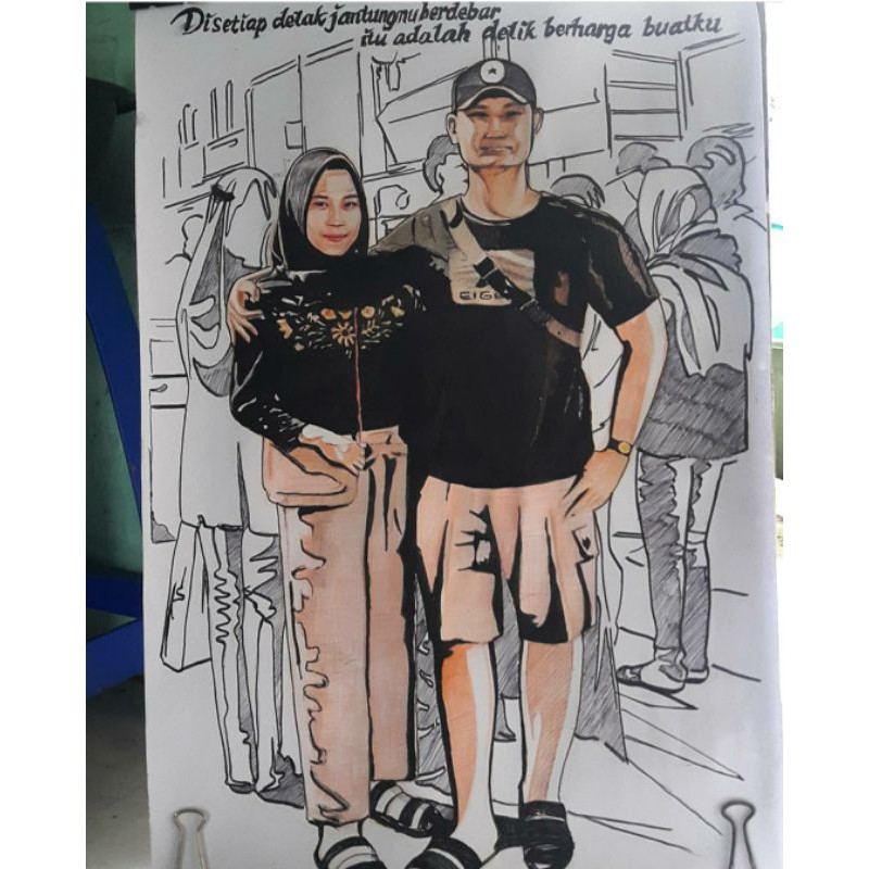 Lukis Wajah dan Karikatur