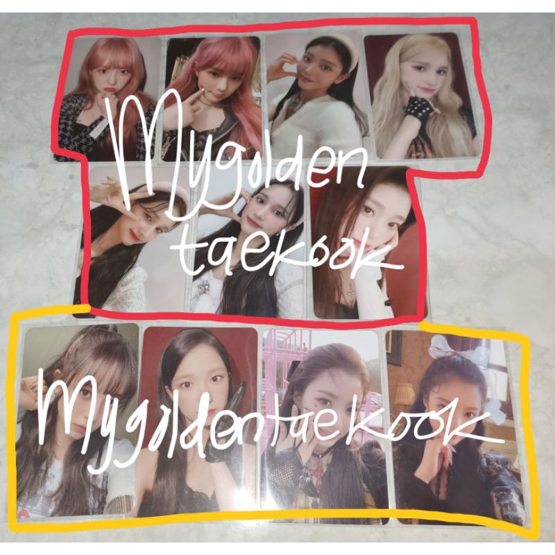 

xiaoting bahiyyih chaehyun yujin yeseo mashiro photocard kep1er