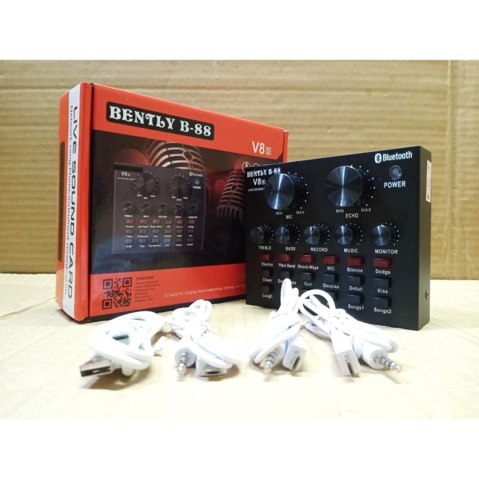 BENTLY B-88 LIVE SOUND CARD V8s