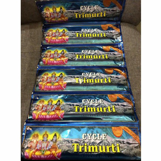 Pouch Plastic Trimurti Incense