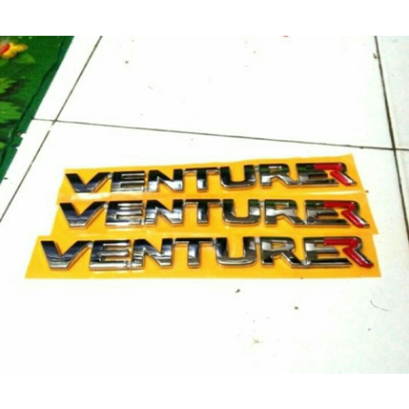 Jual Emblem Tulisan Venturer Shopee Indonesia