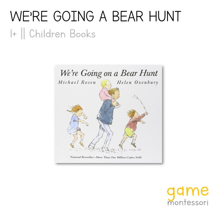 

DISKON HARGA We Are Going on a Bear Hunt Michael Rosen boardbook BR228