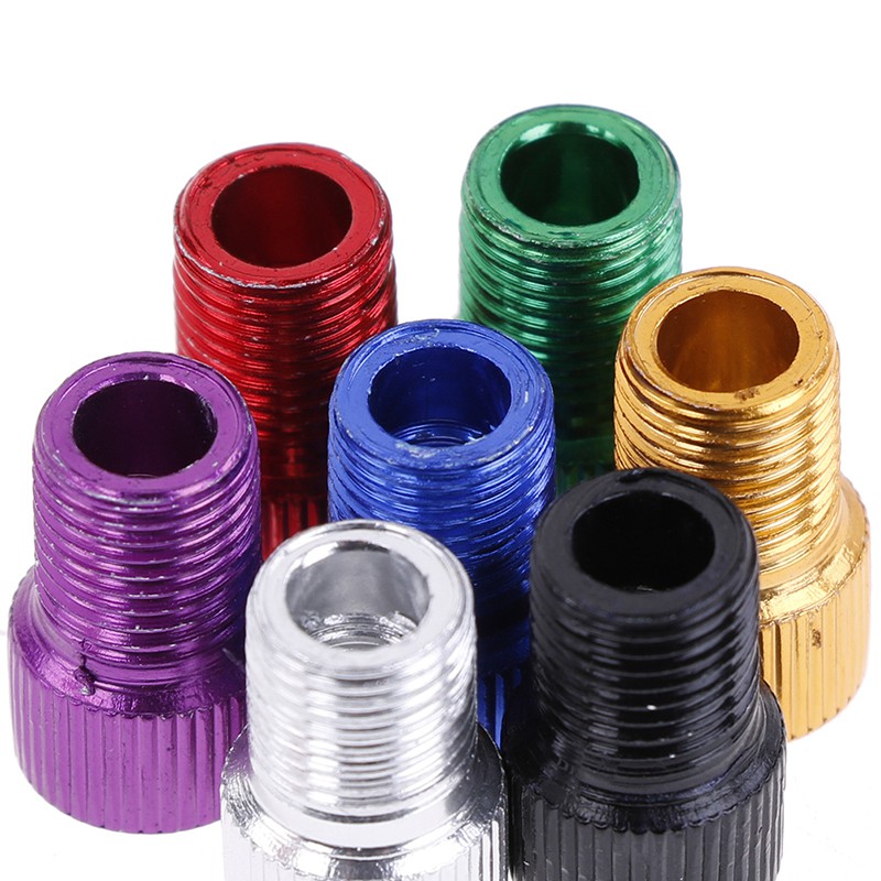 (Ele) 5pcs Adapter Konverter Katup Presta Ke Schrader Untuk Pompa Ban Sepeda