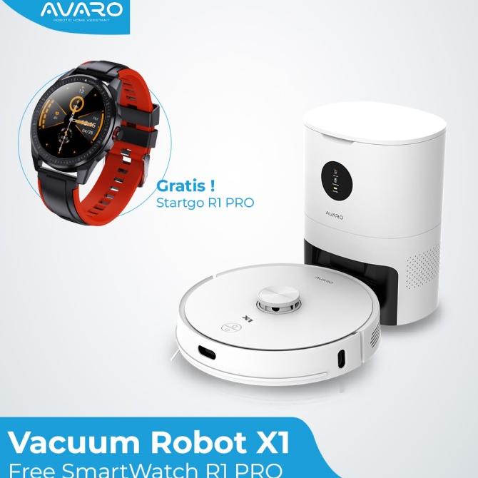 Vacuum Cleaner AVARO X1 FREE Smartwatch R1 PRO