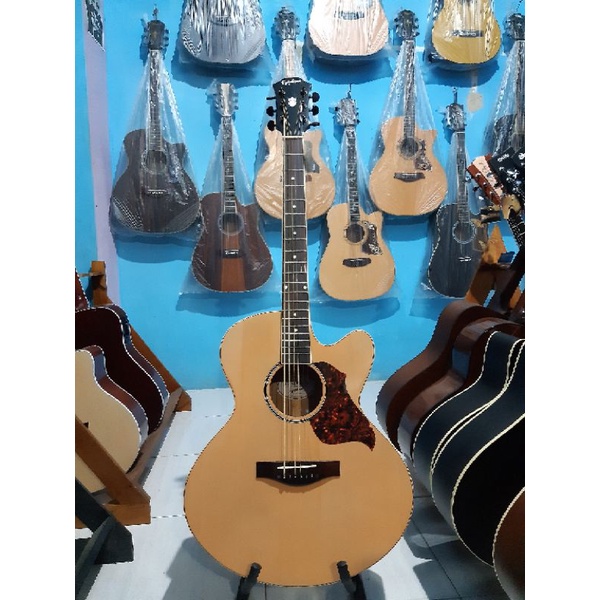Gitar akustik epiphone natural glos