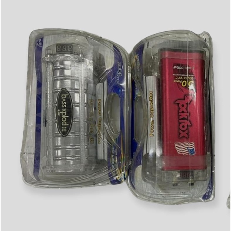 Kapasitor bank 5 farad led- Capasitor bank 5.0 f power mobil