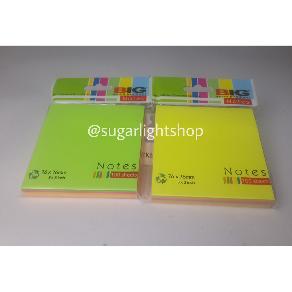 

Sticky Notes Kertas Big 7,6cmx7,6cm, Memo Kertas, Penanda Kertas