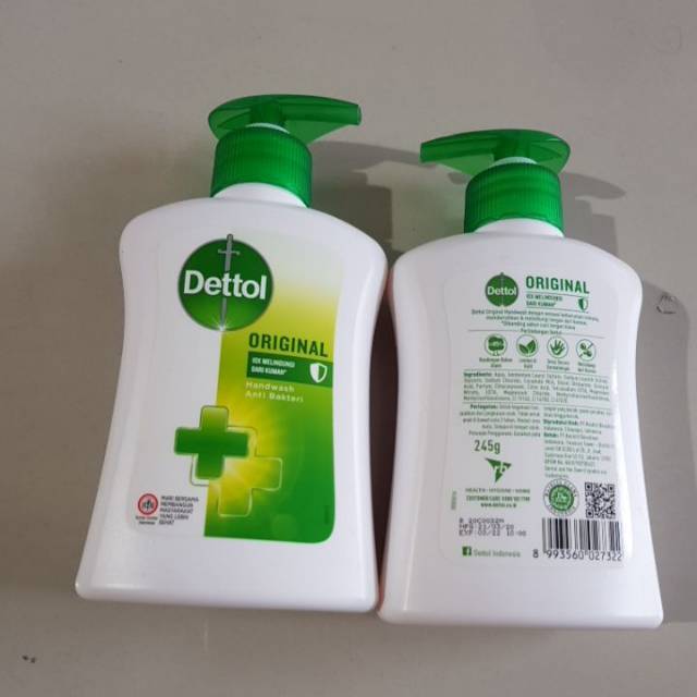 DETTOL HANDWASH BOTOL PUMP 245 ML | REFILL 200 ML SABUN CUCI TaNgAN BOTOL DETTOL