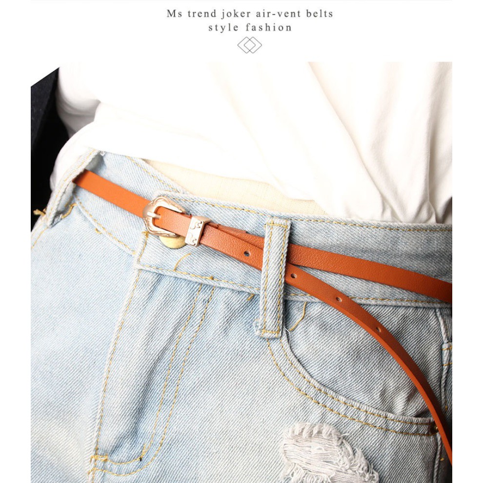 Ikat Ban Pinggang Wanita #731 KAISAR Gaya Korea Fashion Kulit PU Gasper Sabuk Cewe Womens Tali Belt