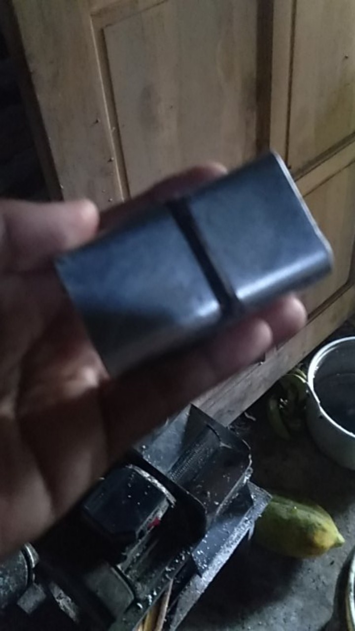 Pisau Pengupas/ Kerokan Kelapa Stainless Tebal Alumunium Homemade