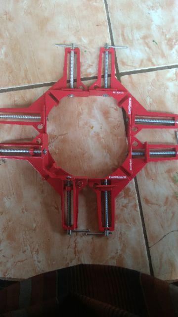 Cod Penjepit Sudut Frame Kaca Kayu Corner Clamp Angle 90 Derajat Max Range 75mm