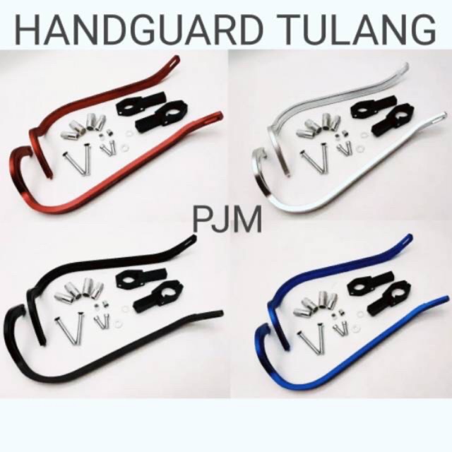 Handguard Tulang Proguard Besi Tulang Full Cnc Universal Buat Stang Fatbar ,Stang Klx ,Crf ,Bison