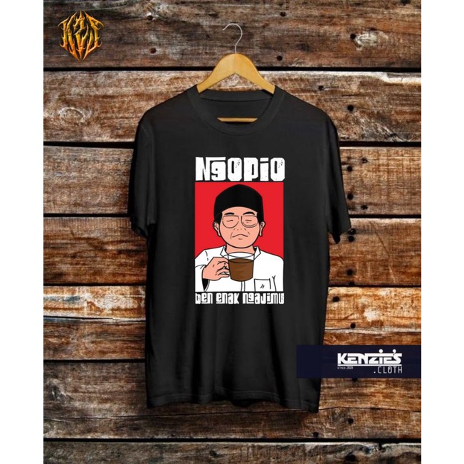 Kaos Santri Ngopi / kaos kopi