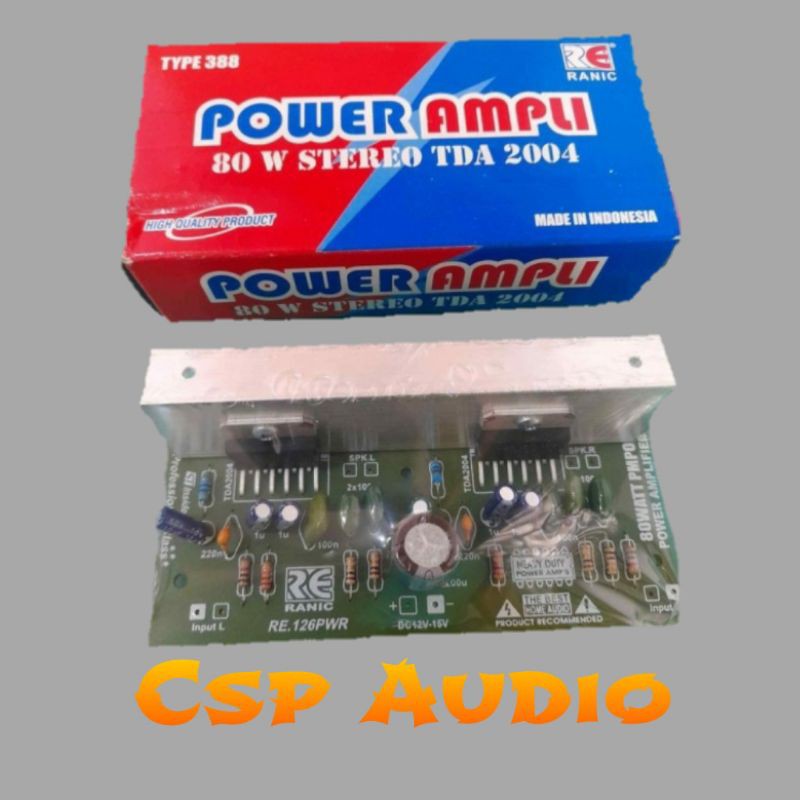 Kit power TDA 2004 stereo BTL