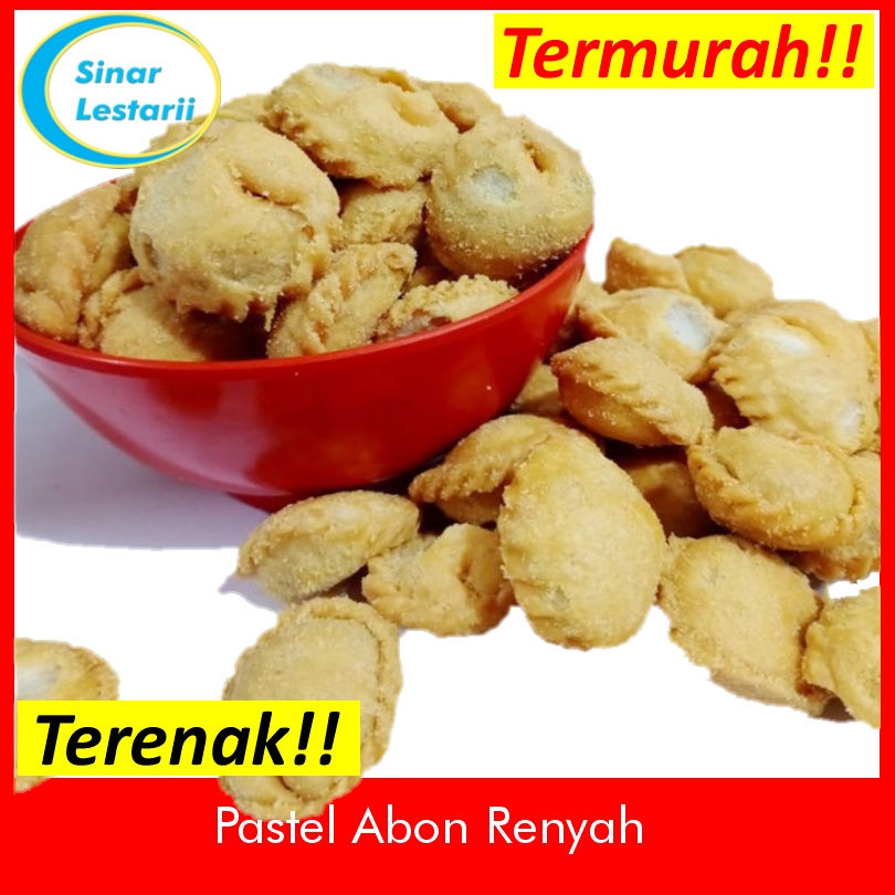 

Pastel Abon dan Udang 500gram - Snack Pastel Mini Murah Kiloan