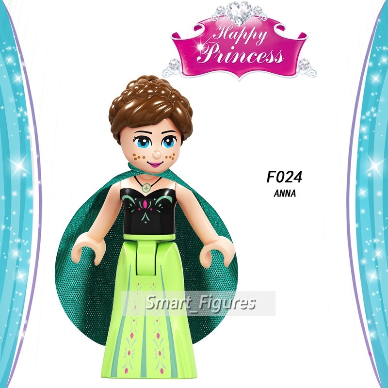 Disney Mainan Action Figure Mini Karakter Anna / Anna / Elsa / Anna / Ariel / Aurora / Maleficent Ursula / Anna / Fairy Tales F018-25