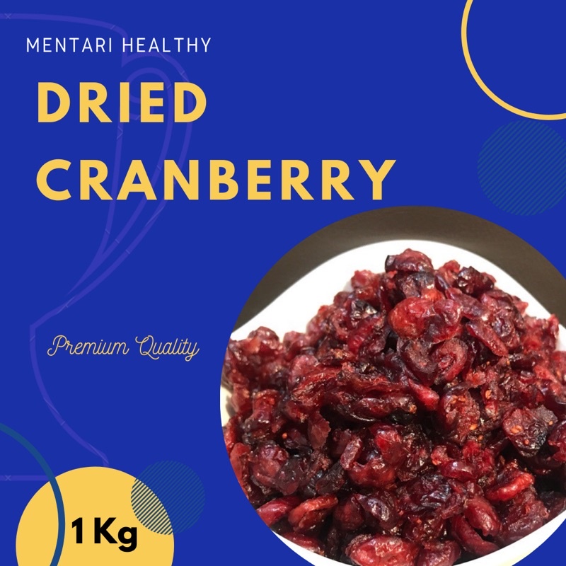 Dried Cranberry 1kg / Cranberry Kering 1kg