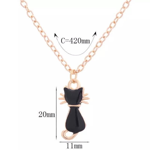 Set perhiasan lapis emas import korea anak wanita anting kalung fashion aksesoris A08 cat