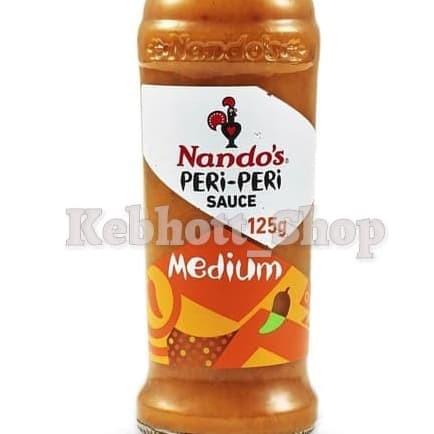 

NANDO'S NANDOS PERI-PERI PERI PERI SAUCE MEDIUM 125 GR SAUS SAMBAL