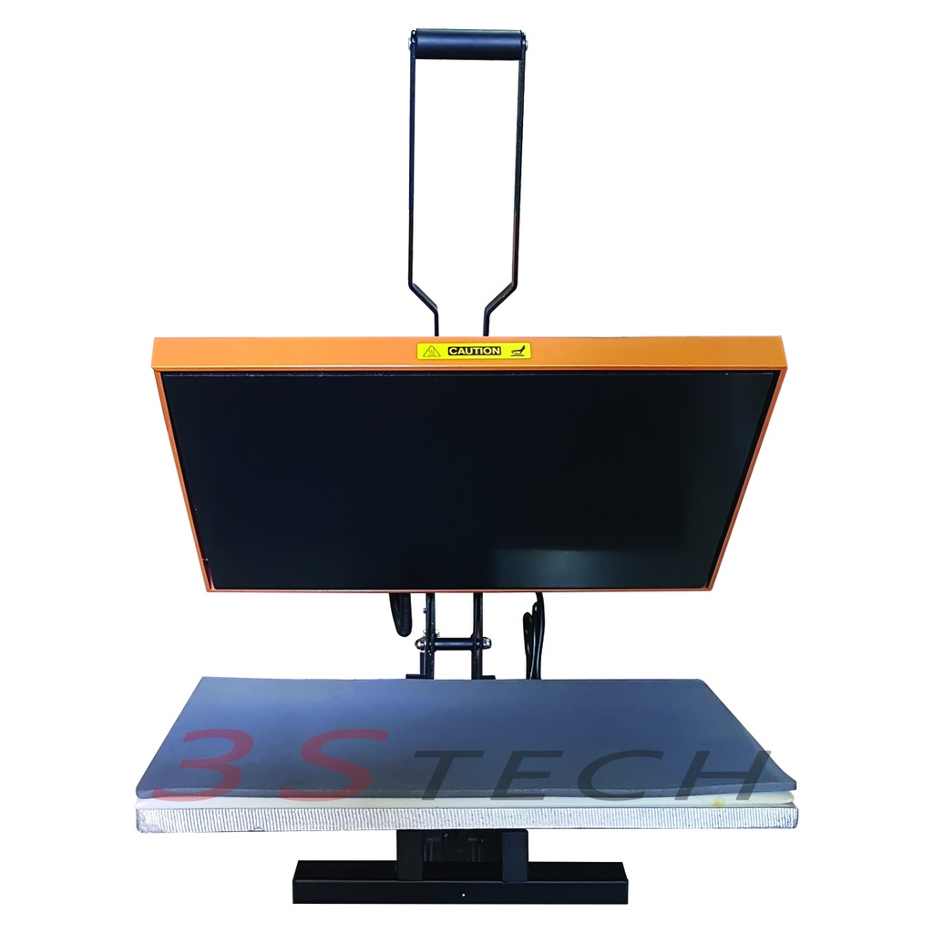 Mesin Heatpress Kaos 40x60cm Kuning Alat Sablon Kaos Digital
