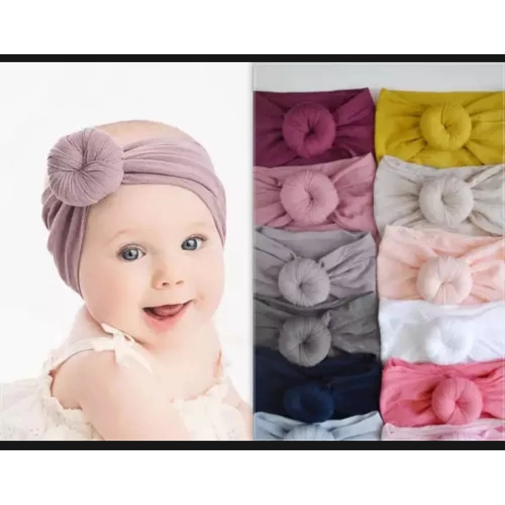 turban anak / BONDU DONAT / turban bayi / baby &amp; kids / jilbab anak / PUSAT JILBAB CICALENGKA