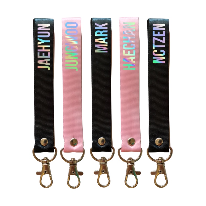 GANTUNGAN KUNCI NCT 127 LANYARD HOLOGRAM FANMADE STRAP GANTUNGAN KUNCI MURAH