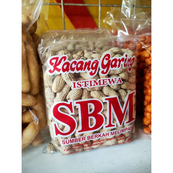 

KACANG SBM 250 GR, kacang garing,kacang asin,kacang istimewa kacang kulit